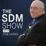 Podcast logo for website The SDM Show