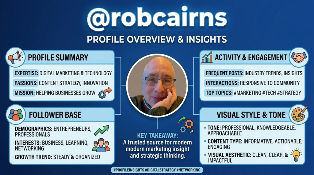 Twitter Profile Insights 1024x572 Twitter Profile Insights For Rob Cairns